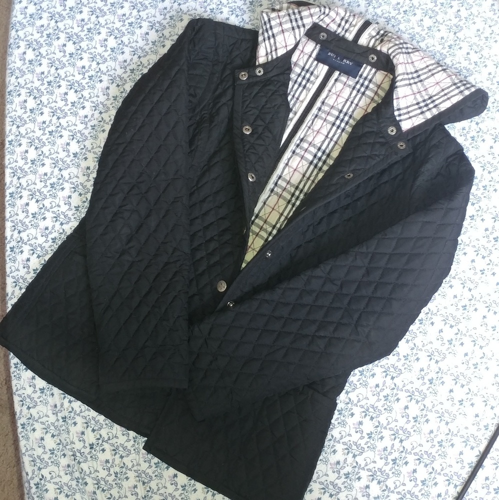 Burberry Quilted Black Jacket